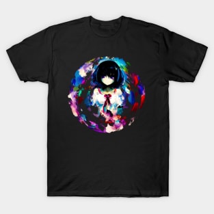 Anime Girl Painting T-Shirt